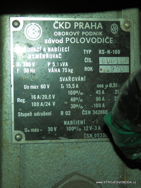 Svařovací a nabíjecí usměrňovač KS-N-100 - S NABÍJEČKOU (KS-N (2).JPG)